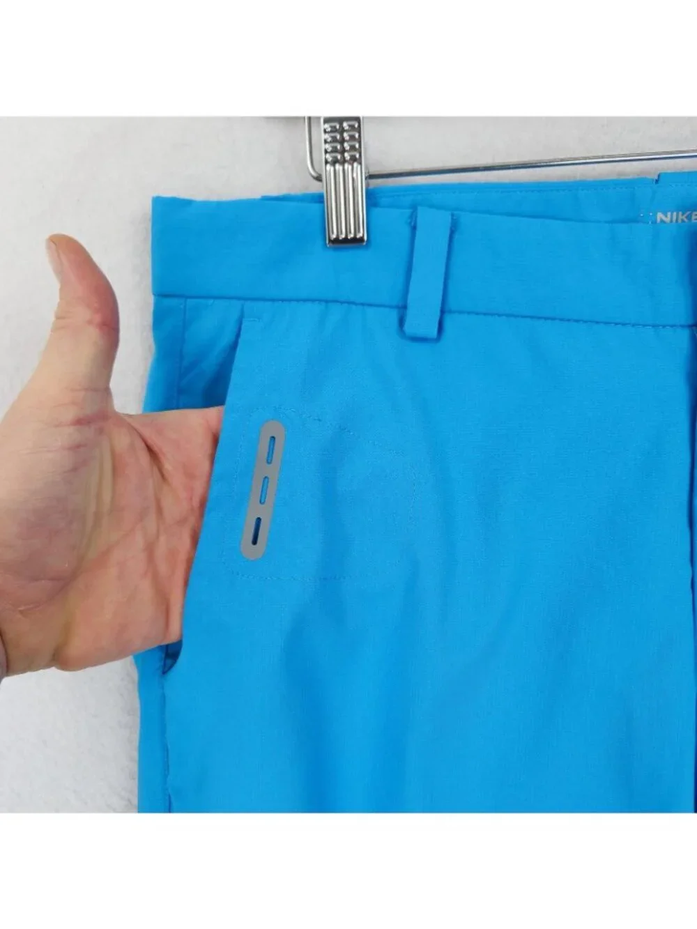 Nike Pants Mens 35x32 Blue Dri-FIT Tour Performance Golf Stretch Straight Chino
